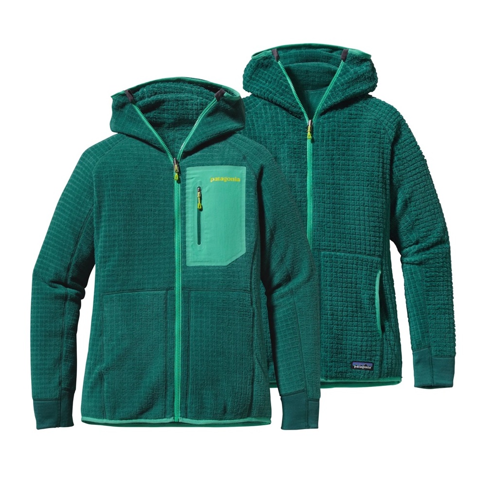 Patagonia Women's Green Regulator Fleece- Reversinle